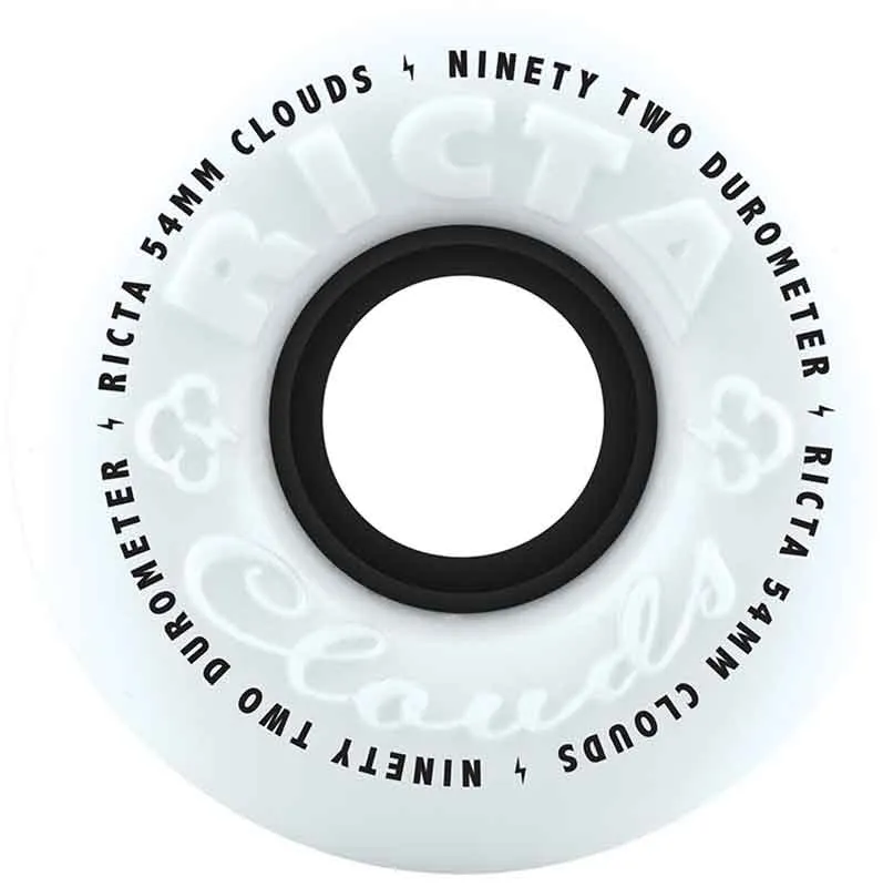 Ricta 92A 54mm Clouds White Wheels
