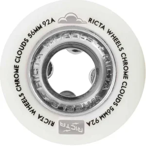Ricta 92A 56mm Chrome Clouds White Wheels