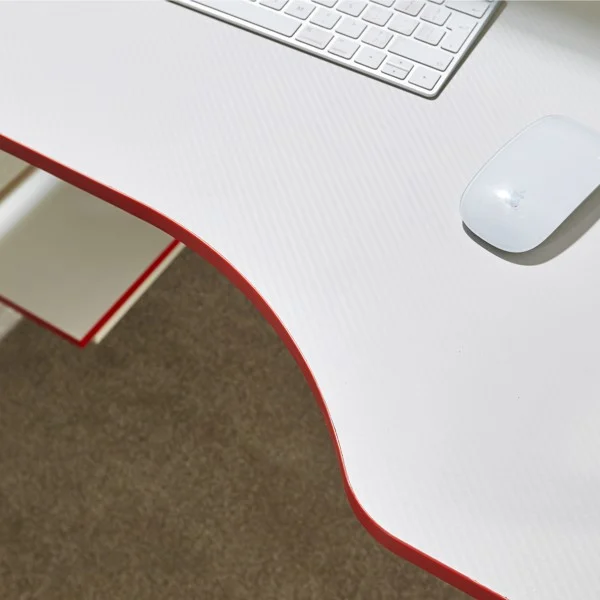 X Rocker White Icarus Gaming-Tisch
