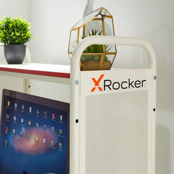 X Rocker White Icarus Gaming-Tisch