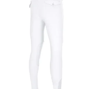 Rodrigo Herren Reithose mit Kniebesatz White 46