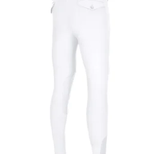 Rodrigo Herren Reithose mit Kniebesatz White 58