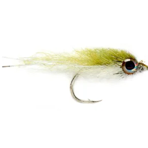 Salty Minnow Olive/White