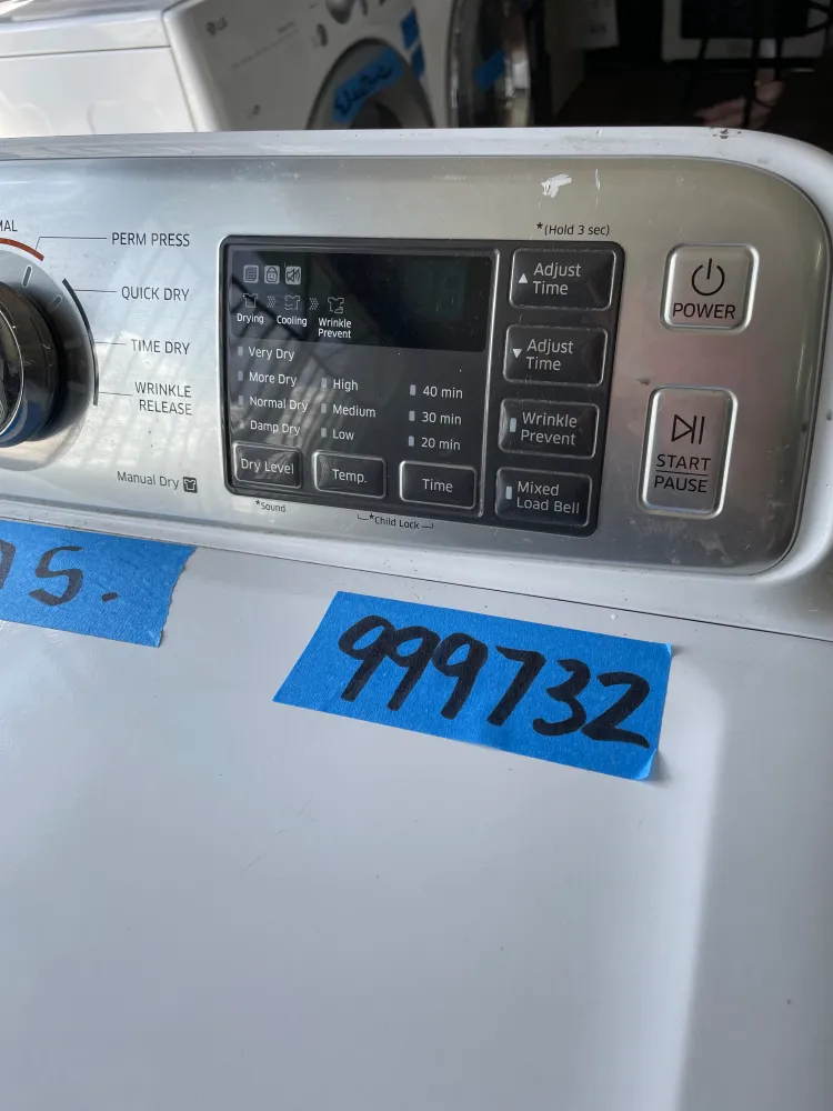 Samsung 7.4 Cu.Ft Gas Dryer White, DV45H7000GW 999732