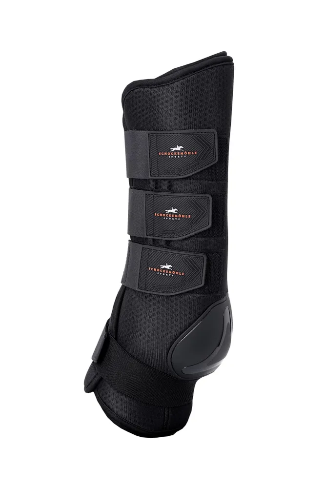 Schockemöhle Air Flow Ceramic Stall und Transportgamaschen Black X-Full