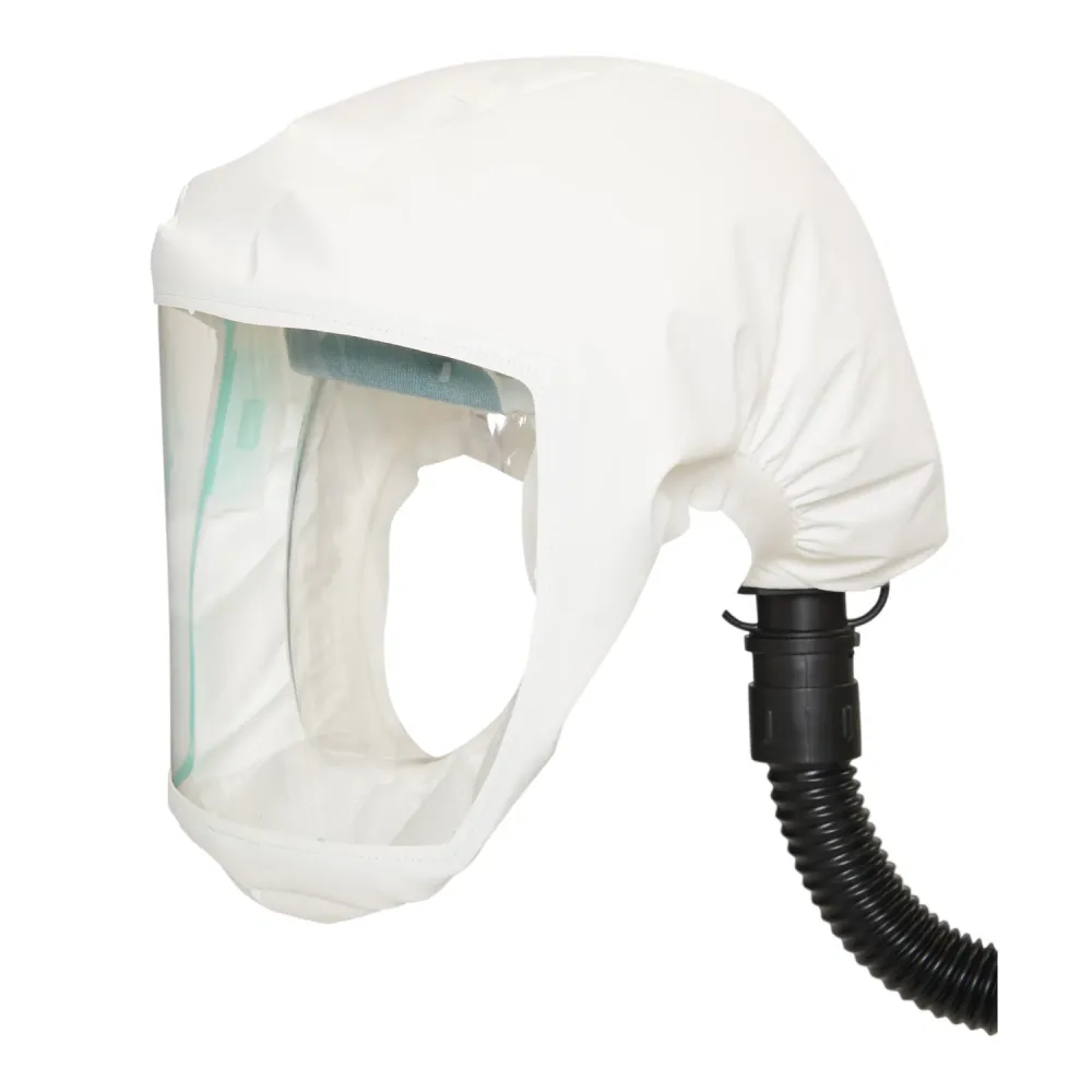 Schweisshelm SHINE SH200 WHITE AIR HOOD (Kurz)