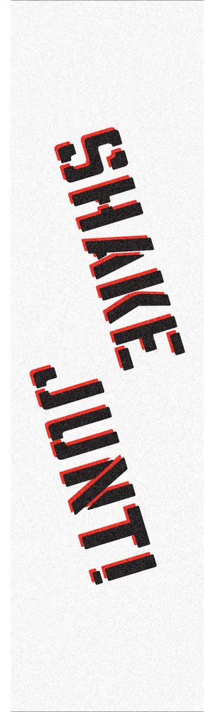 Shake Junt White Black Griptape