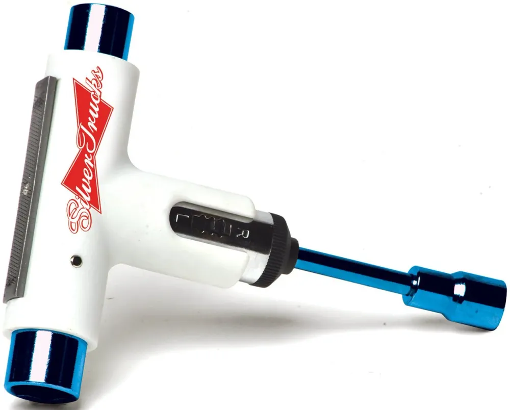 Silver Tool Lager White