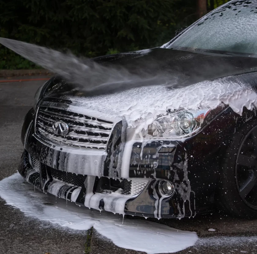 soaped Pure White (Snow Foam)