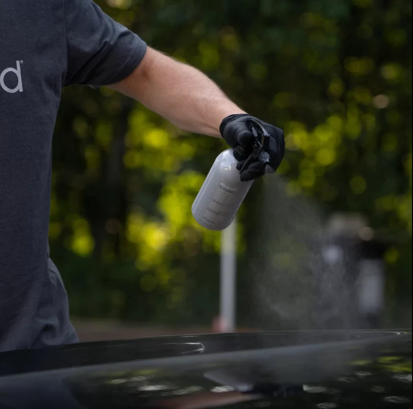 soaped Till it shines (Ceramic Detailer)