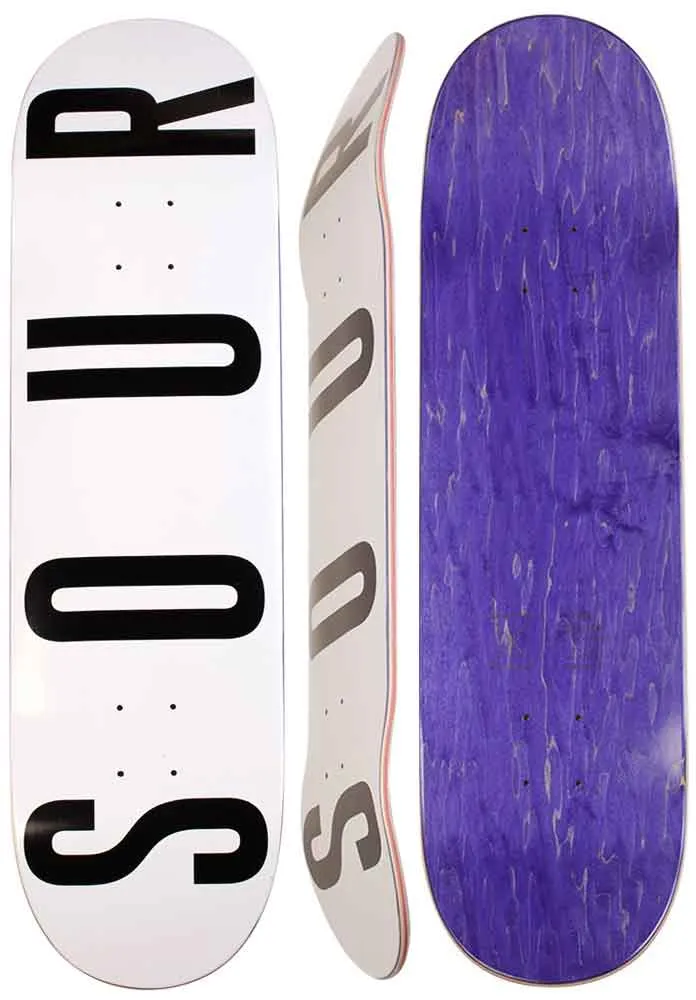Sour Solution Army 8.5 Deck White