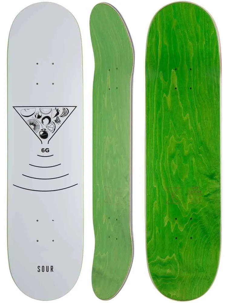 Sour Solution 6G 8.0 Deck White
