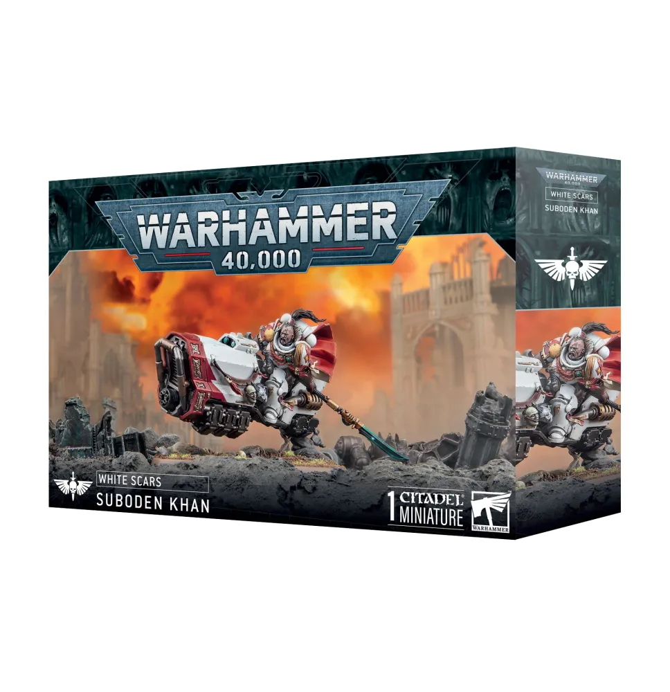 Space Marines White Scars Suboden Khan