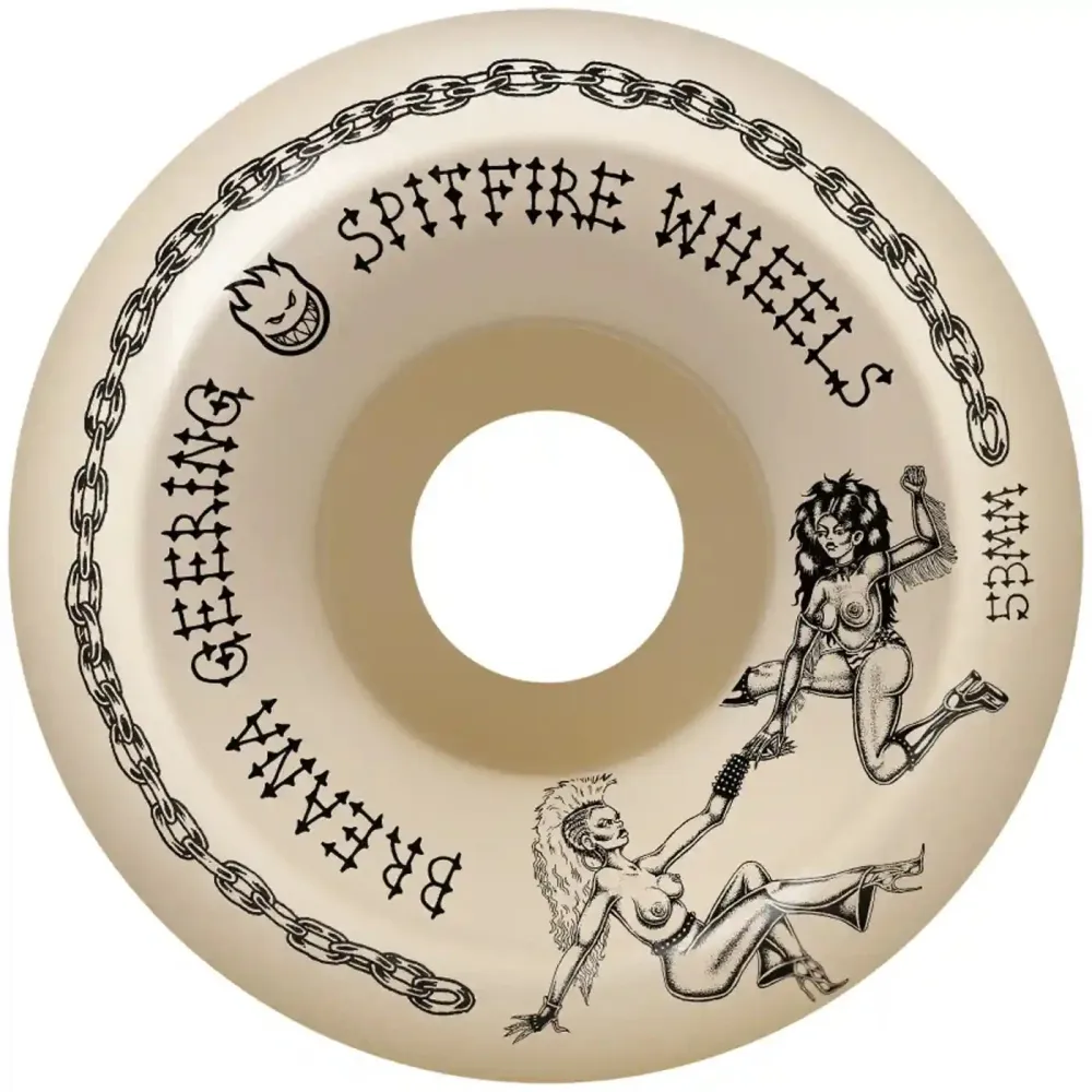 Spitfire 53mm 99A Formula Four Conical Full Geering Izzy Wheels