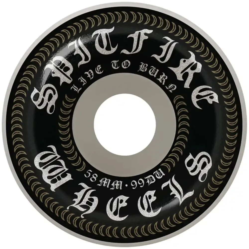 Spitfire 58mm 99A OG Classics Blackletter Wheels