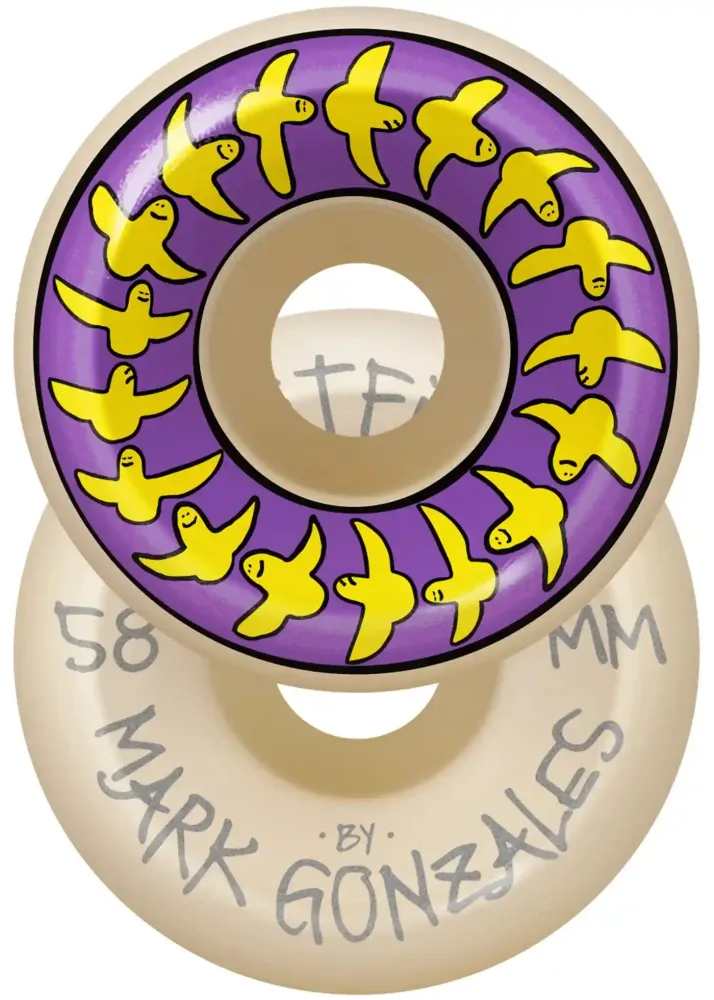 Spitfire 58mm 99A Formula Four Conical Full Gonzales Birds Wheels
