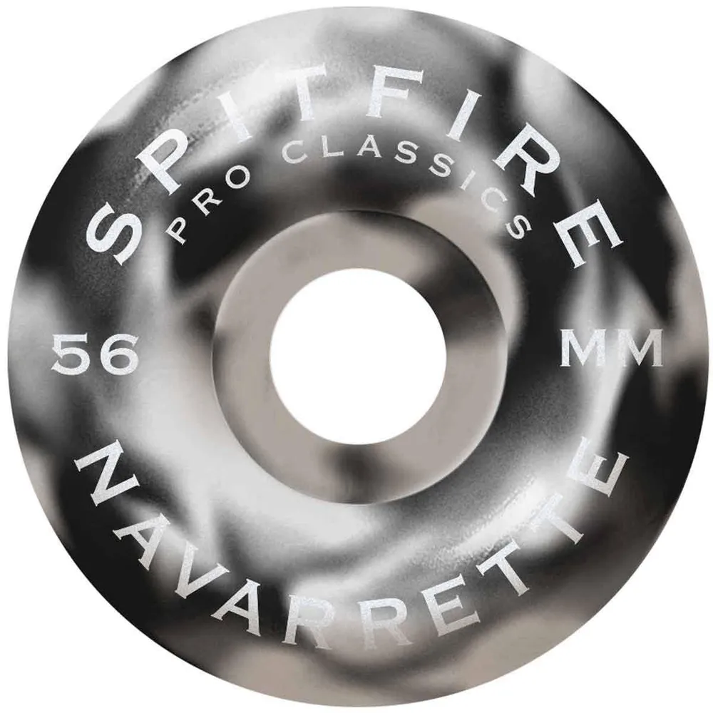 Spitfire 59mm 99D Navarette Classics Wheels Black White Swirl