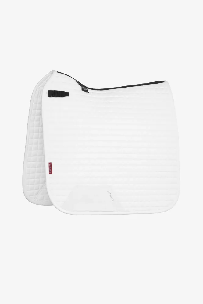Suede Dressurschabracke White P-VB