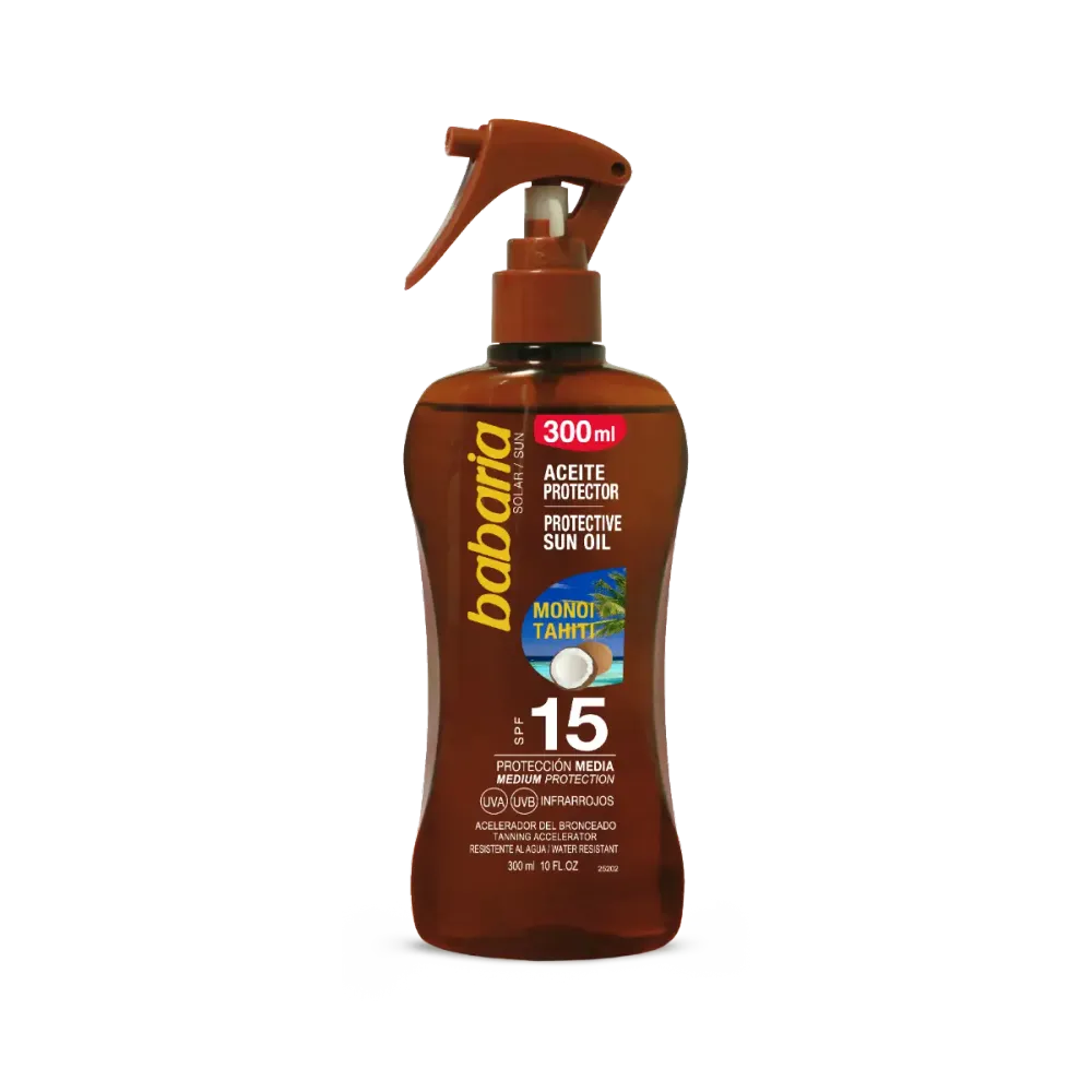 Tahiti Coconut Protective Sun Oil Spray SPF 15
