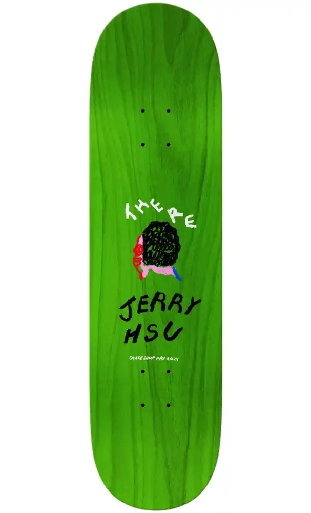 There Skateshop Day 2024 Jerry Hsu Guest 8.5 Limited Edition Deck
