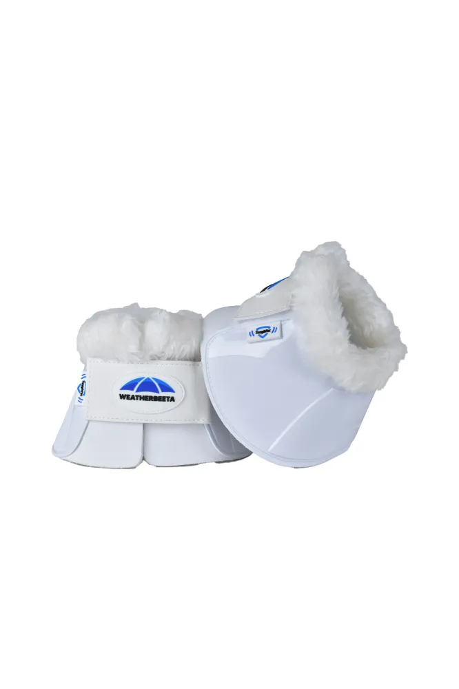 Tough-Tec Impact Fleece-besetzte Hufglocken White/White WB