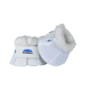 Tough-Tec Impact Fleece-besetzte Hufglocken White/White WB