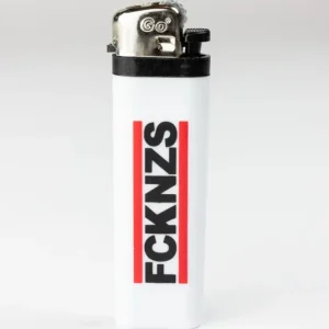 True Rebel Lighter FCK NZS White