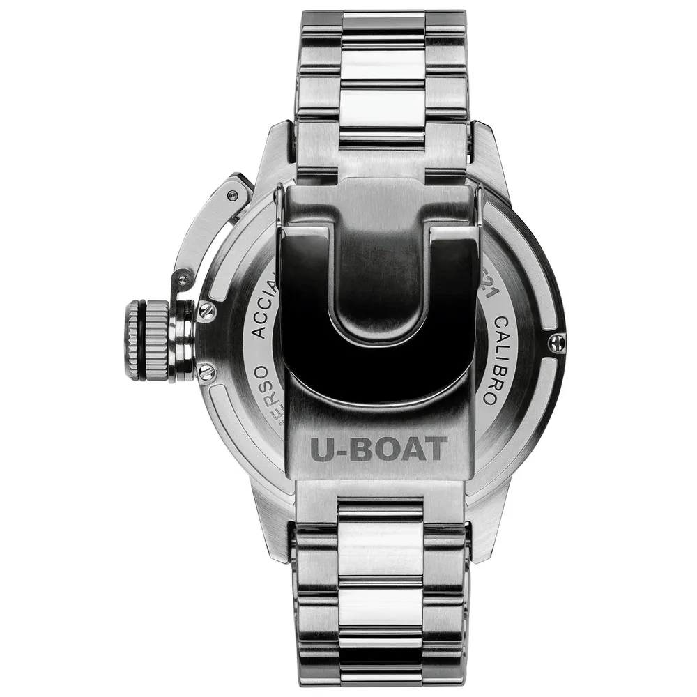 U-BOAT Sommerso Ceramic Blue/MT Uhr 46 mm blauer Automatikstahl 9519/MT