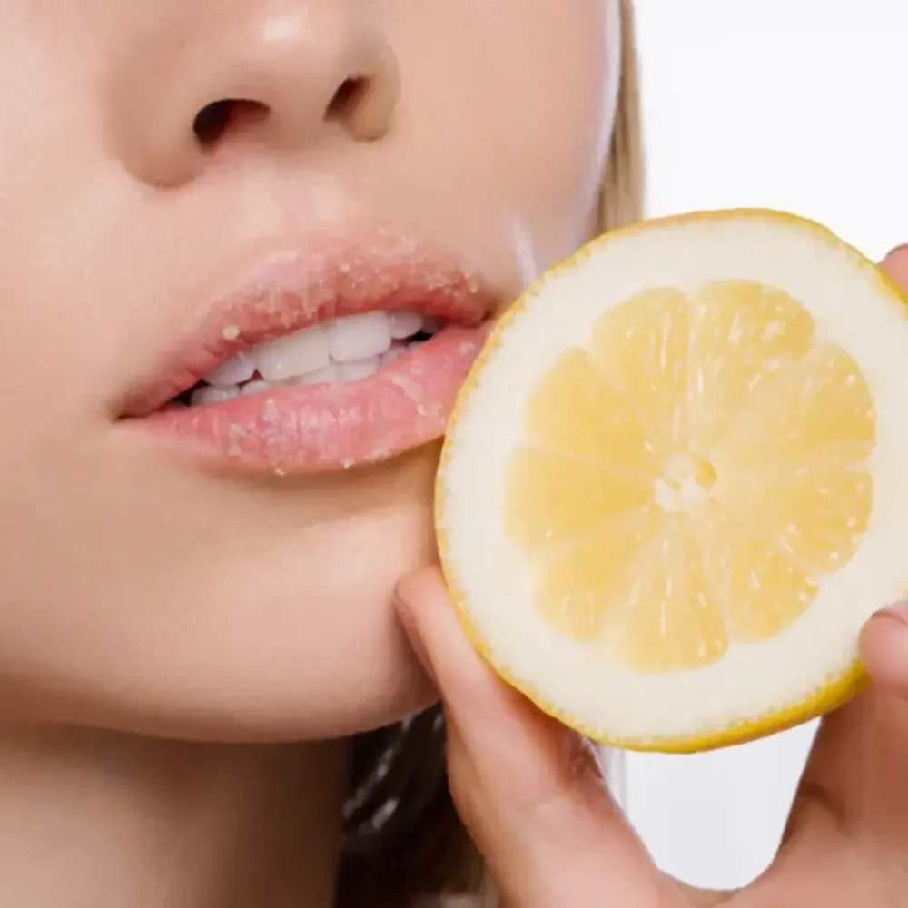 Velour Lip Scrub Lemon Icebox Cookie