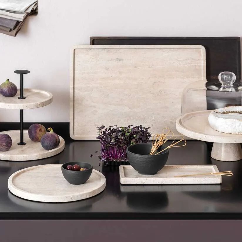 Villeroy & Boch Manufacture Travertin Tortenständer