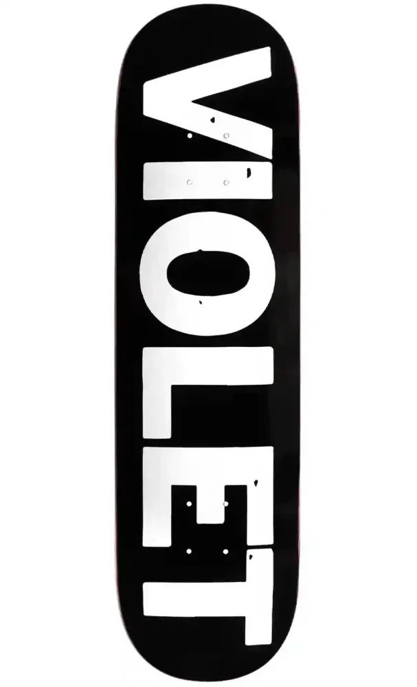 Violet Crew 8.38 Deck Black