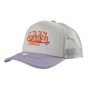 Von Dutch Trucker Cap SORO Lilac White Lila Weiss