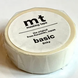 Washi tape mt white silky 5m 15mm