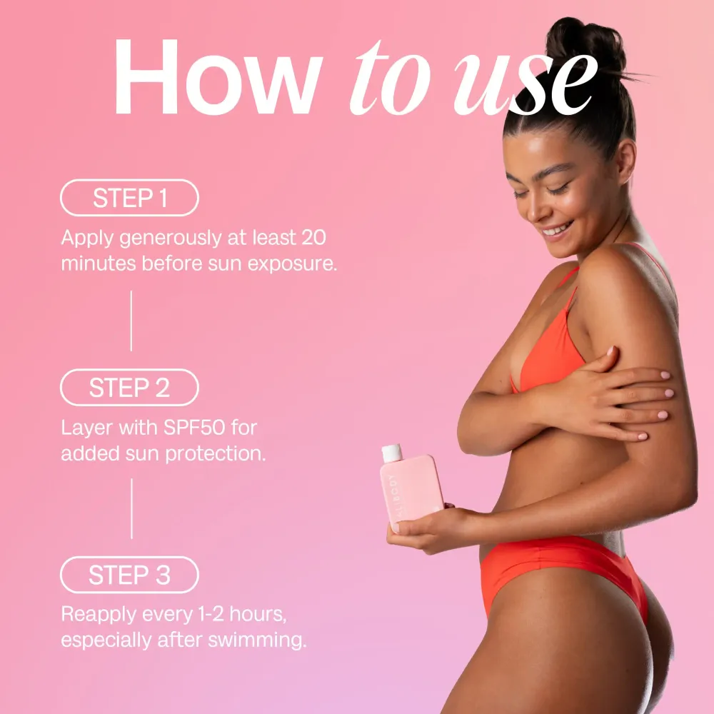 Watermelon Tanning Oil SPF15