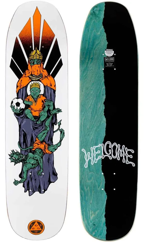 Welcome Futbol On Son Moontrimmer 8.25 Deck White