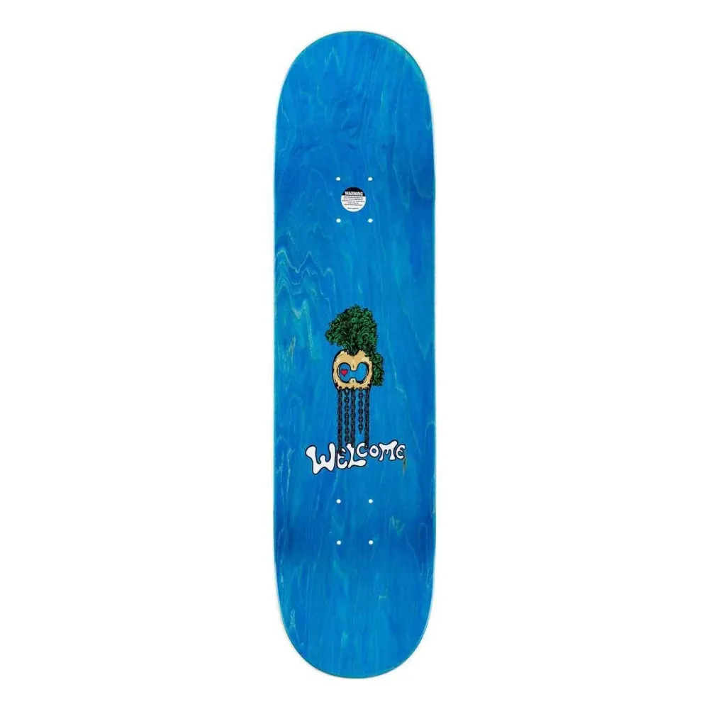 Welcome Mock Wave On Island 8.38 Deck White