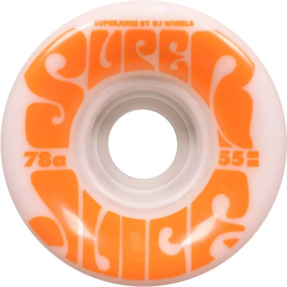 OJ Wheels Mini Super Juice White 78a 55mm