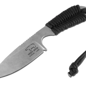 White River M1 Backpacker, Black Paracord, CPM-S35V