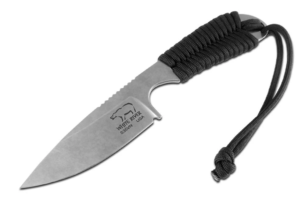 White River M1 Backpacker, Black Paracord, CPM-S35V