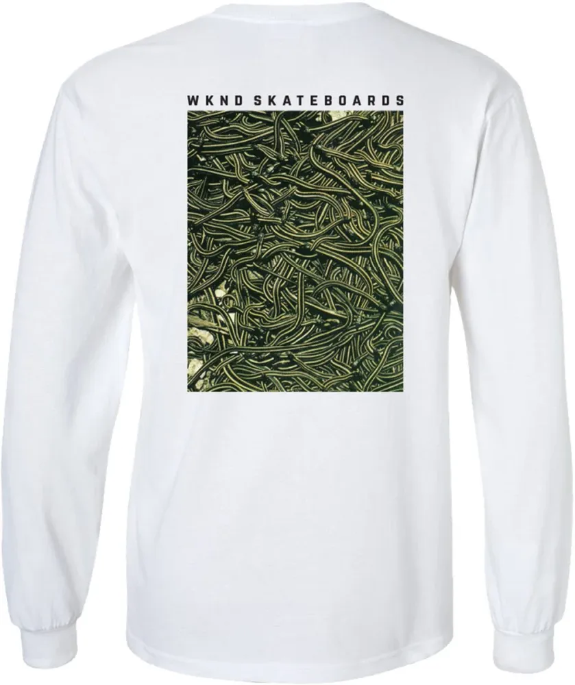WKND Snakes Longsleeve White