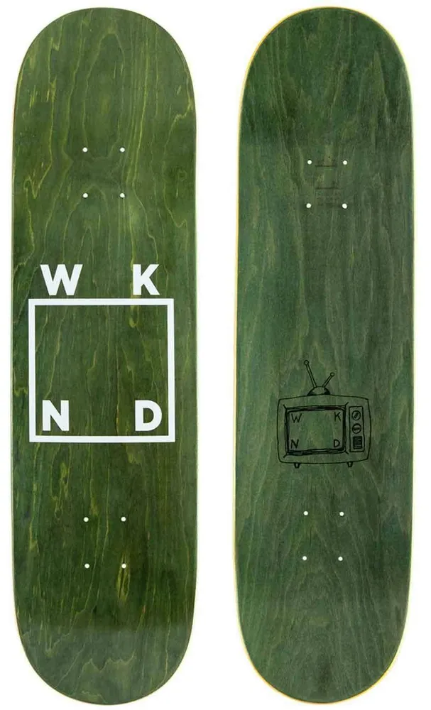 WKND White Logo 8.25 VA Shape Deck