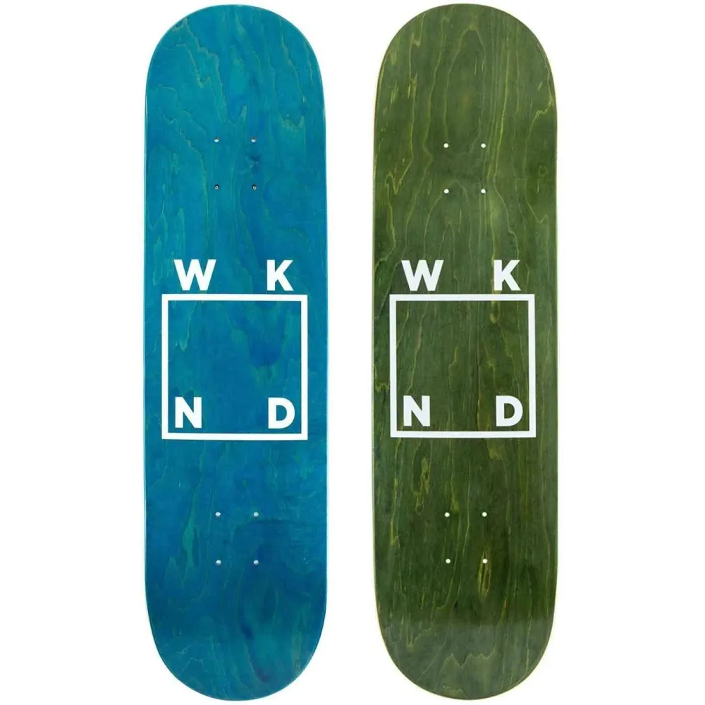 WKND White Logo 8.25 VA Shape Deck