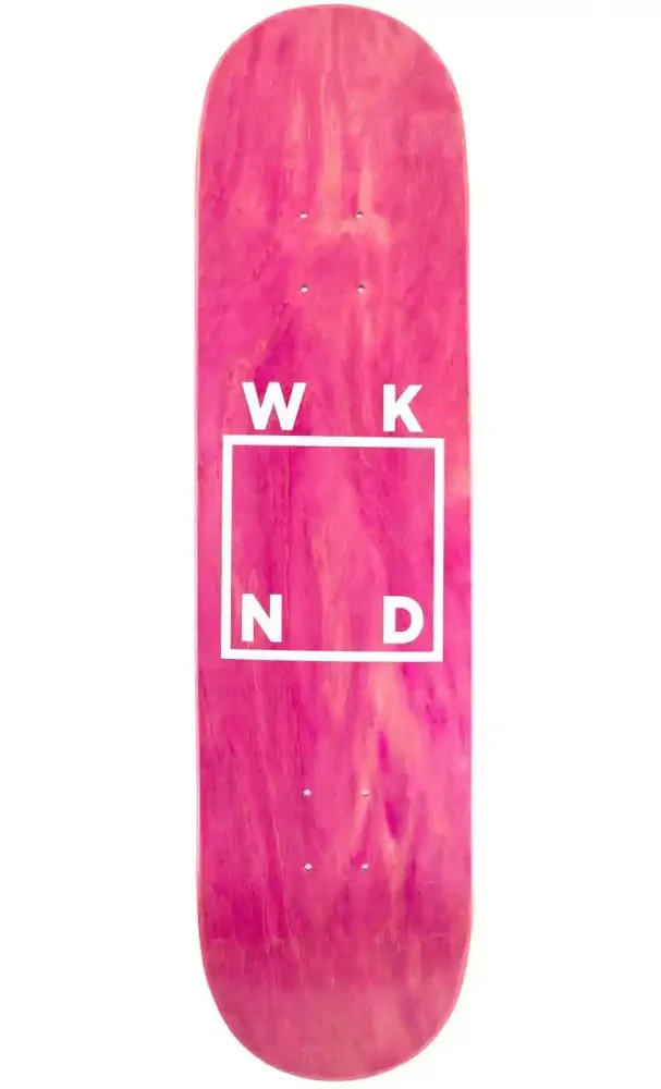 WKND White Logo 8.75 Deck