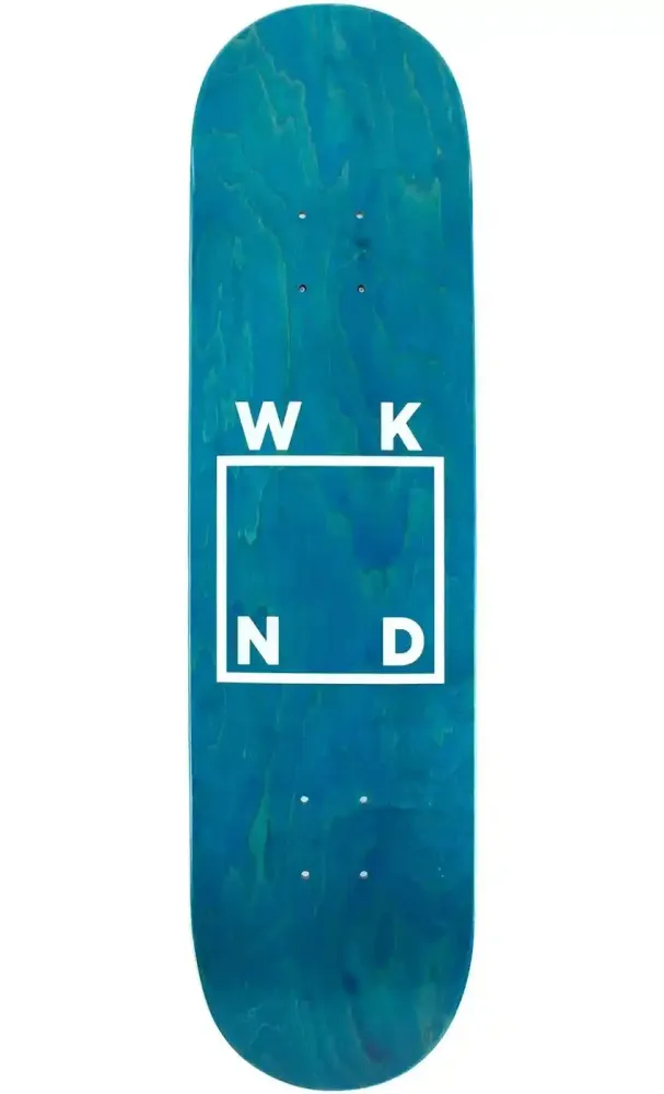 WKND White Logo 9.0 Deck