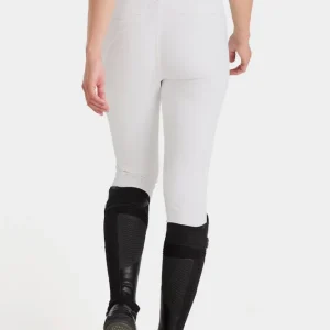 X-Perform Iconic Riding Damen Reithose mit Kniebesatz White 36