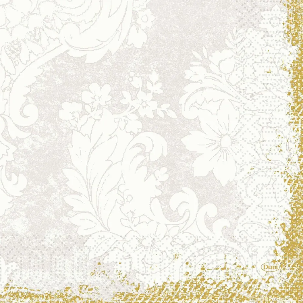 Zellt.-Servietten 33x33 cm, 3-lagig, Royal White | Packung (250 Servietten)