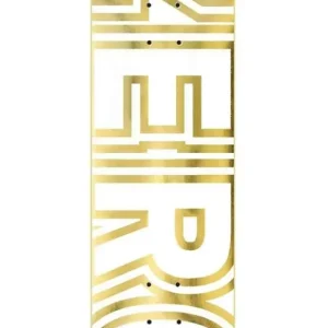 Zero Bold 8.25 Deck White Gold