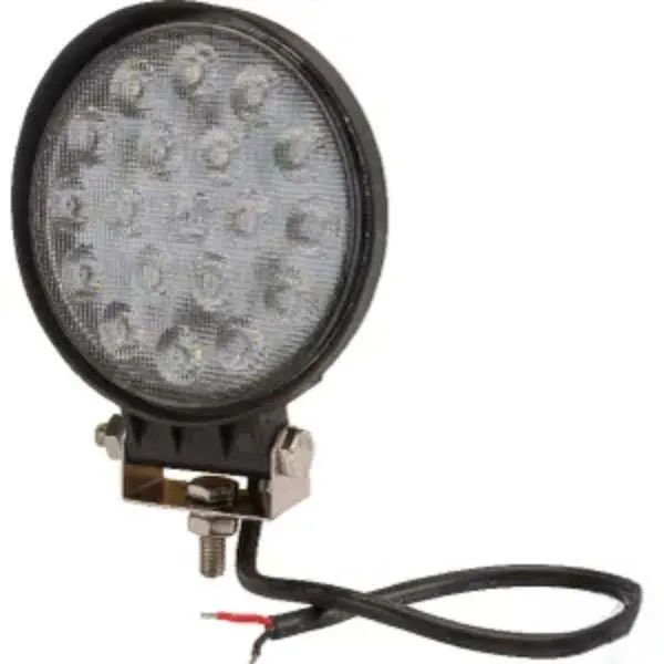 LED-Arbeitsleuchte, 36W, 2850lm, rund, 10/30V, Ø 113,9mm, breitstrahlend, 18 LEDs, Kramp
