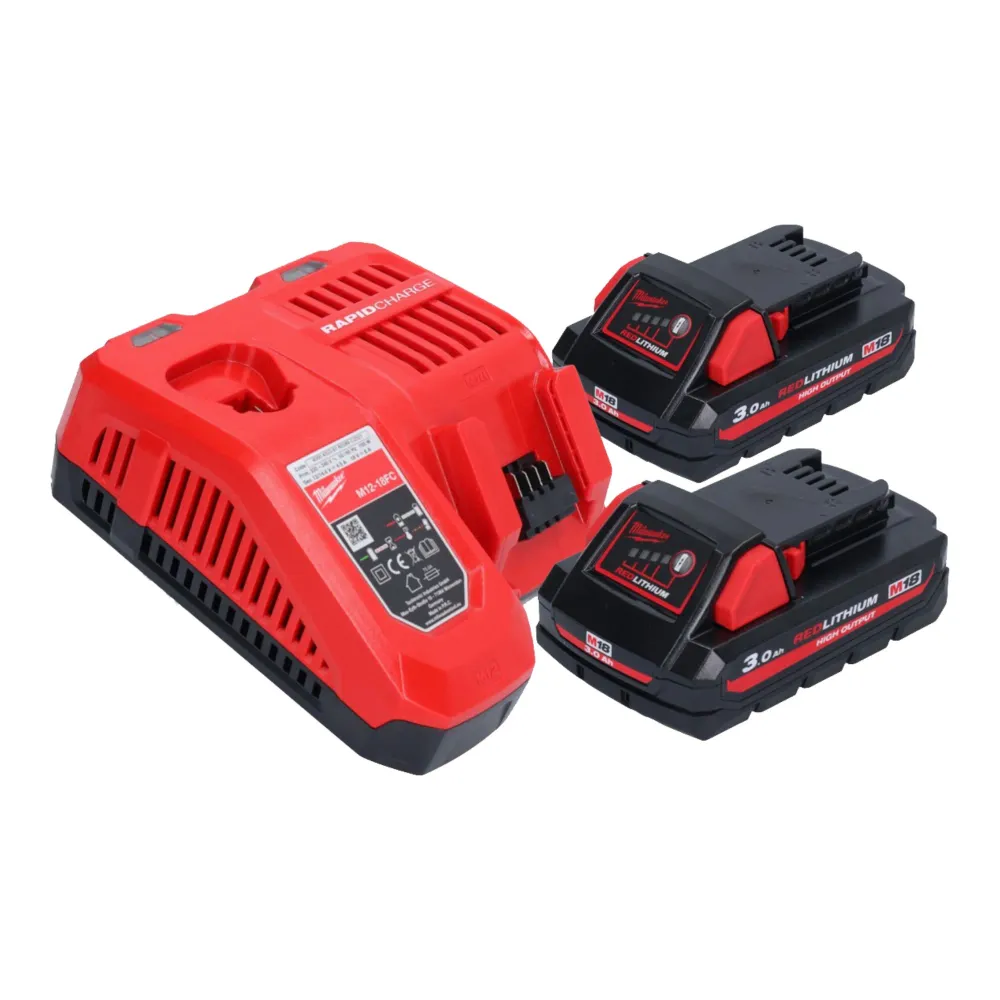 Milwaukee M18 SAL2-302 Akku Baustrahler 18 V 2800 lm + 2x Akku 3,0 Ah + Ladegerät