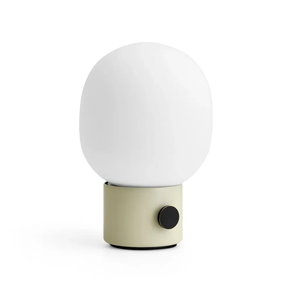 Tragbare Lampe JWDA cremefarben